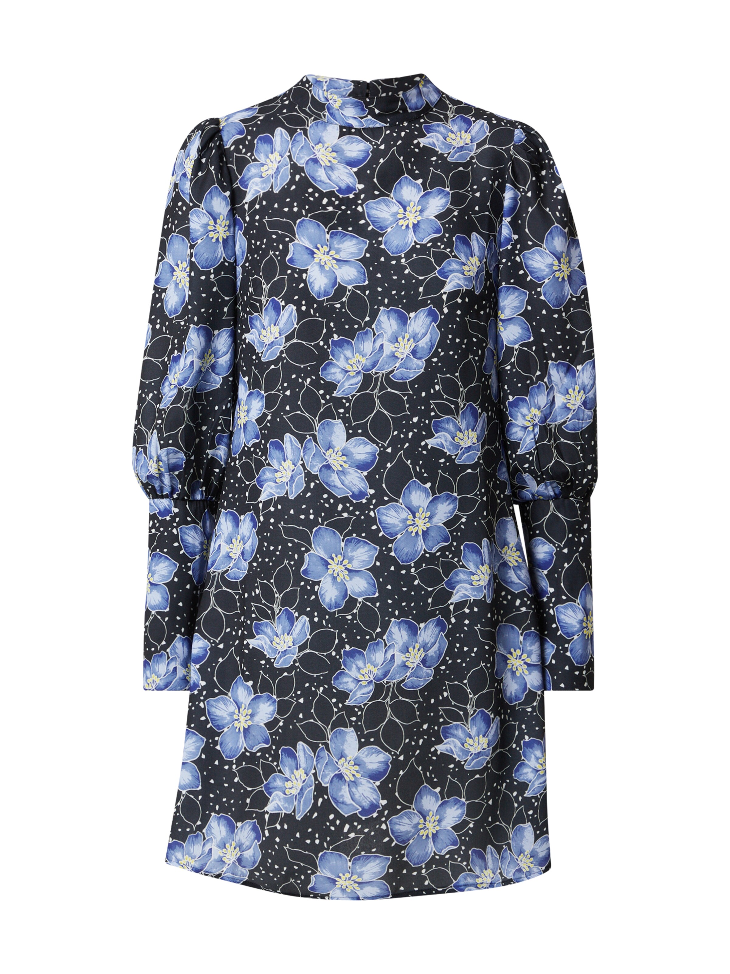 Dorothy Perkins Dress in Blue / Pastel yellow / Black / White, Item view