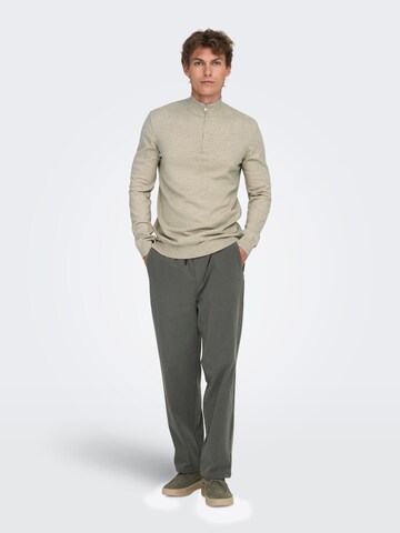 Only & Sons Свитер 'ONSLoui' в Бежевый
