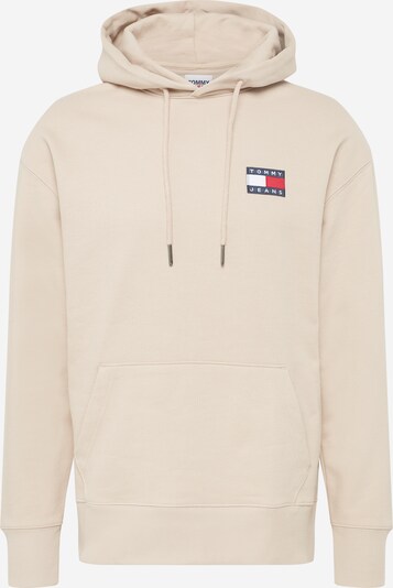 Tommy Jeans Sweatshirt i beige / marinblå / röd / vit, Produktvy
