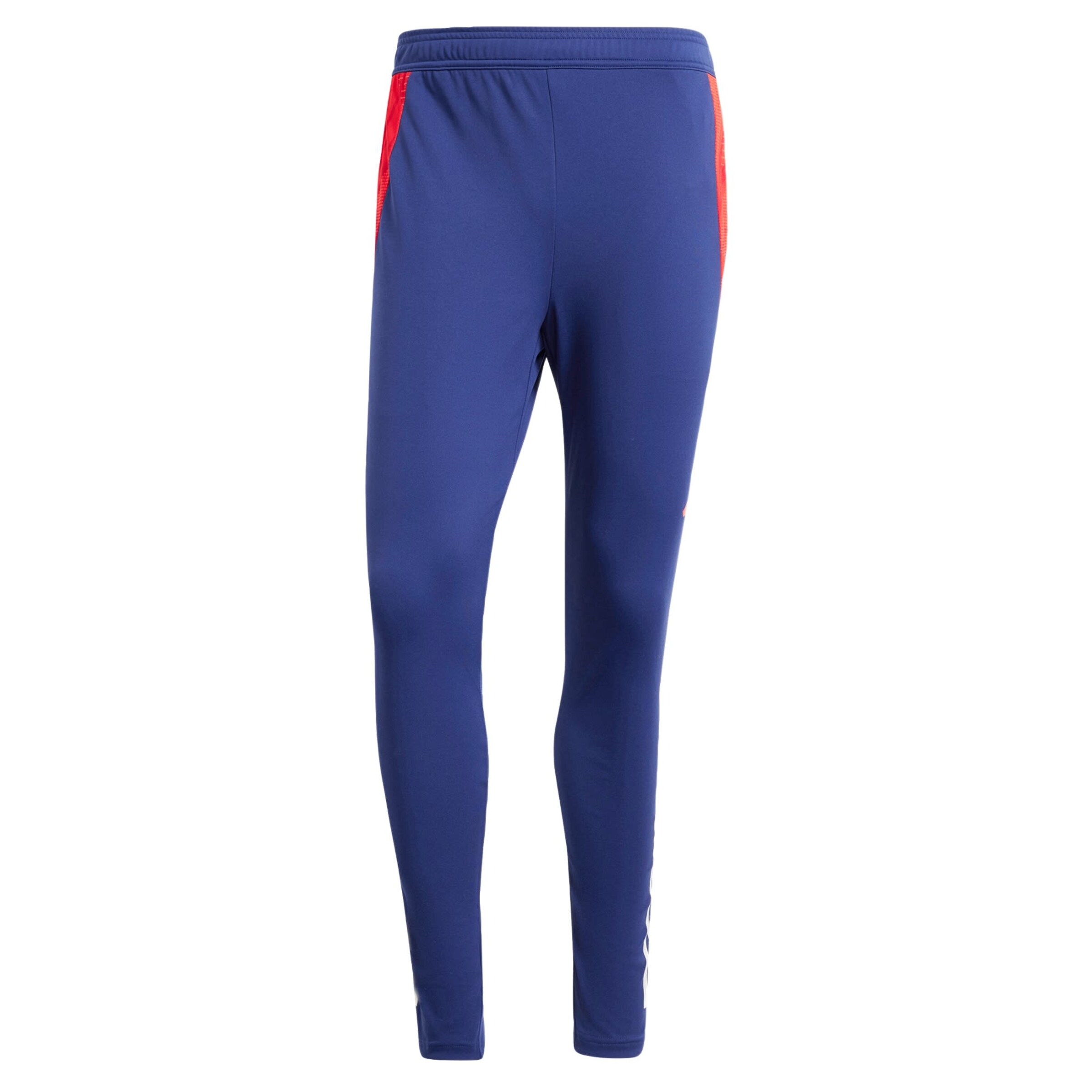Slimfit Pantaloni sportivi 'Olympique Lyonnais Tiro 24' di ADIDAS PERFORMANCE in blu: frontale