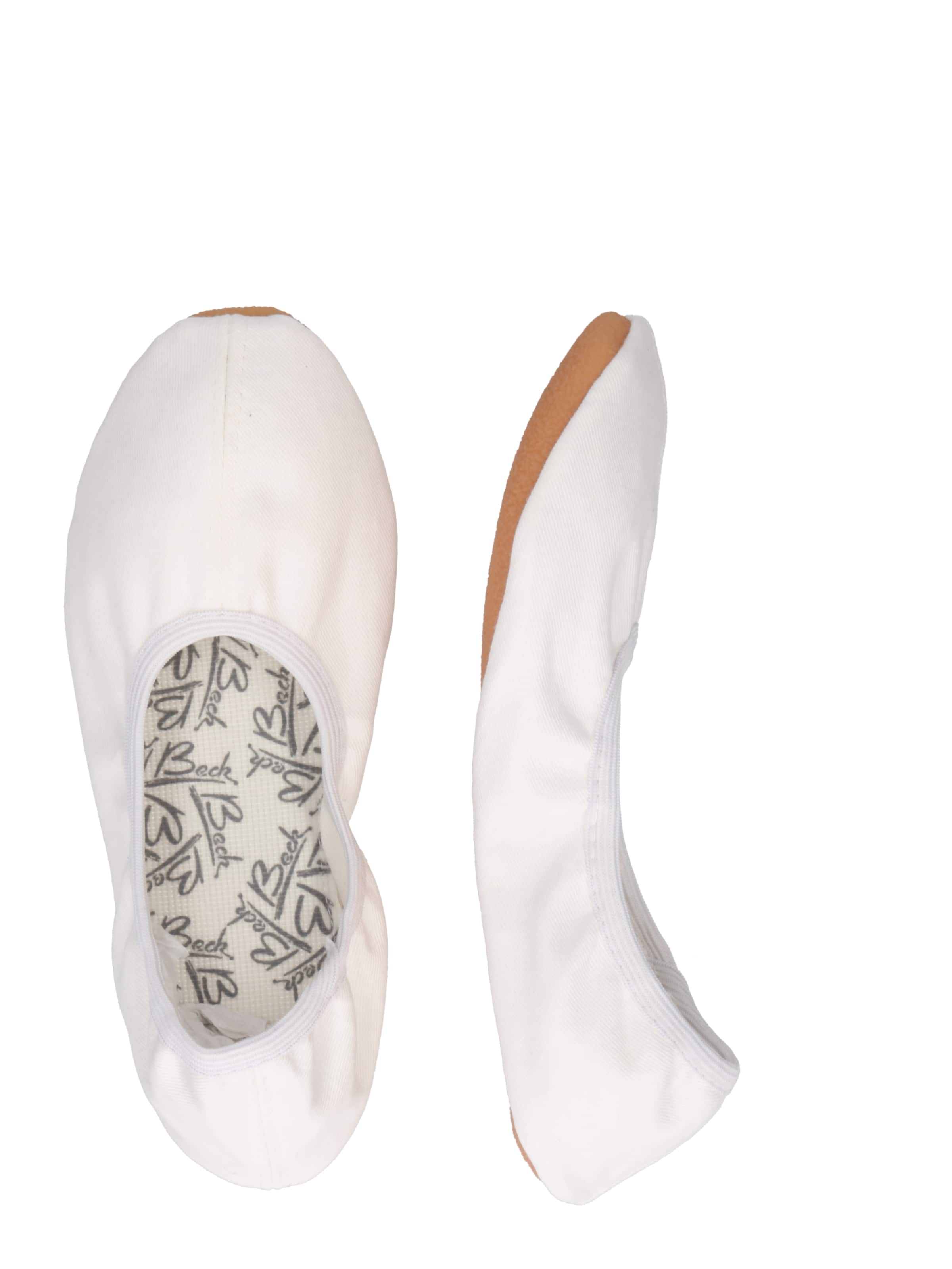 BECK - Sapato baixo em branco