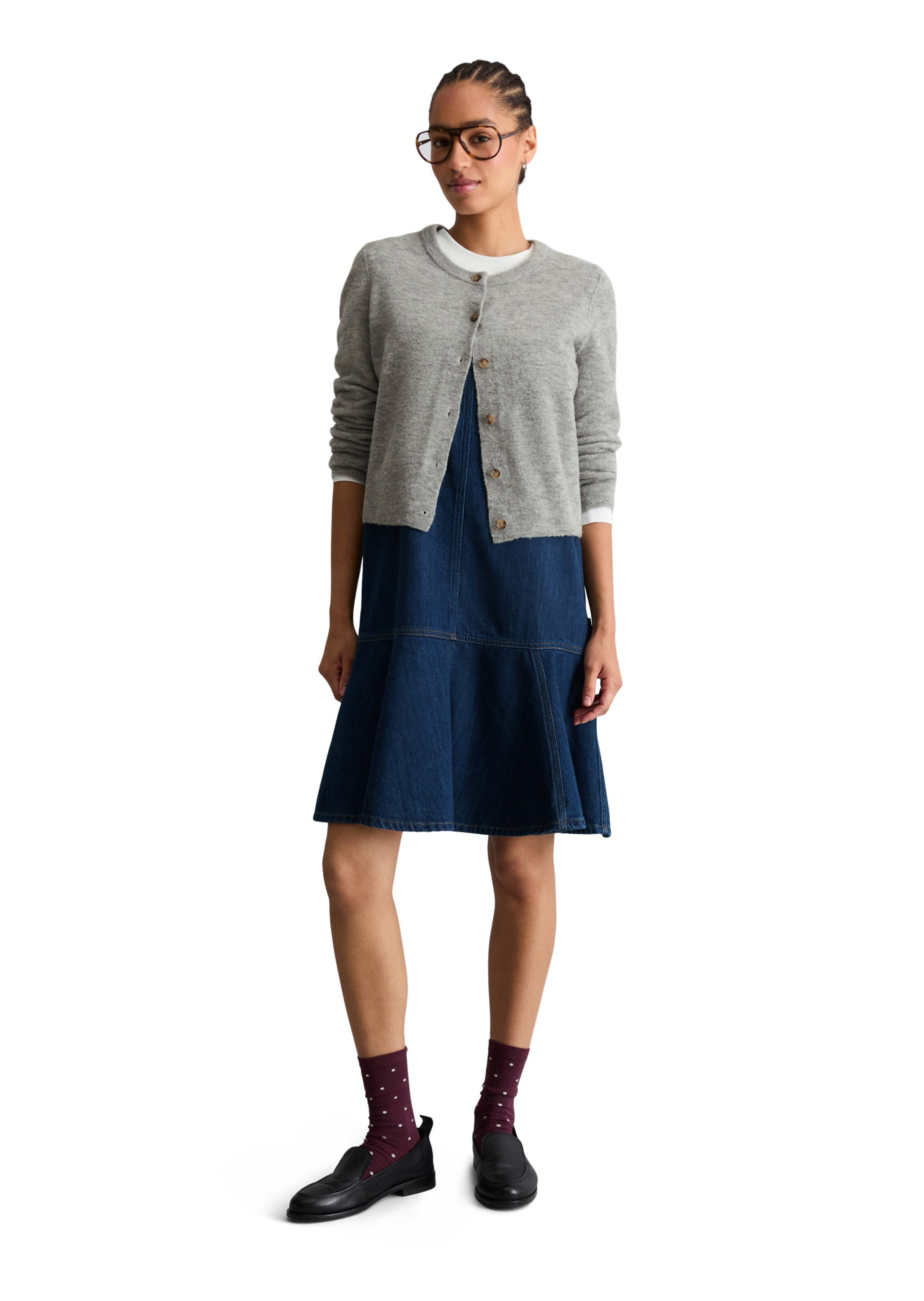 Cardigan Marc O'Polo DENIM en gris