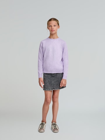 Scalpers Sweater in Purple: front