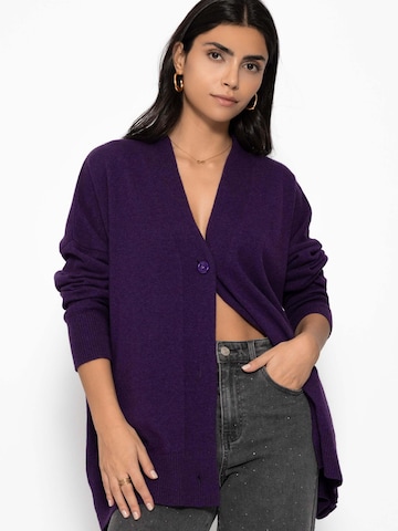 SASSYCLASSY Oversizestrickjacke‌‌‌‌ in Lila