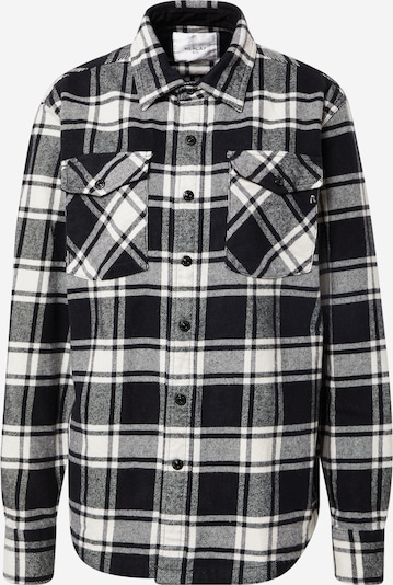 REPLAY Bluse in schwarz / weiß, Produktansicht