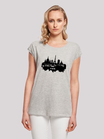 T-shirt F4NT4STIC en gris : devant