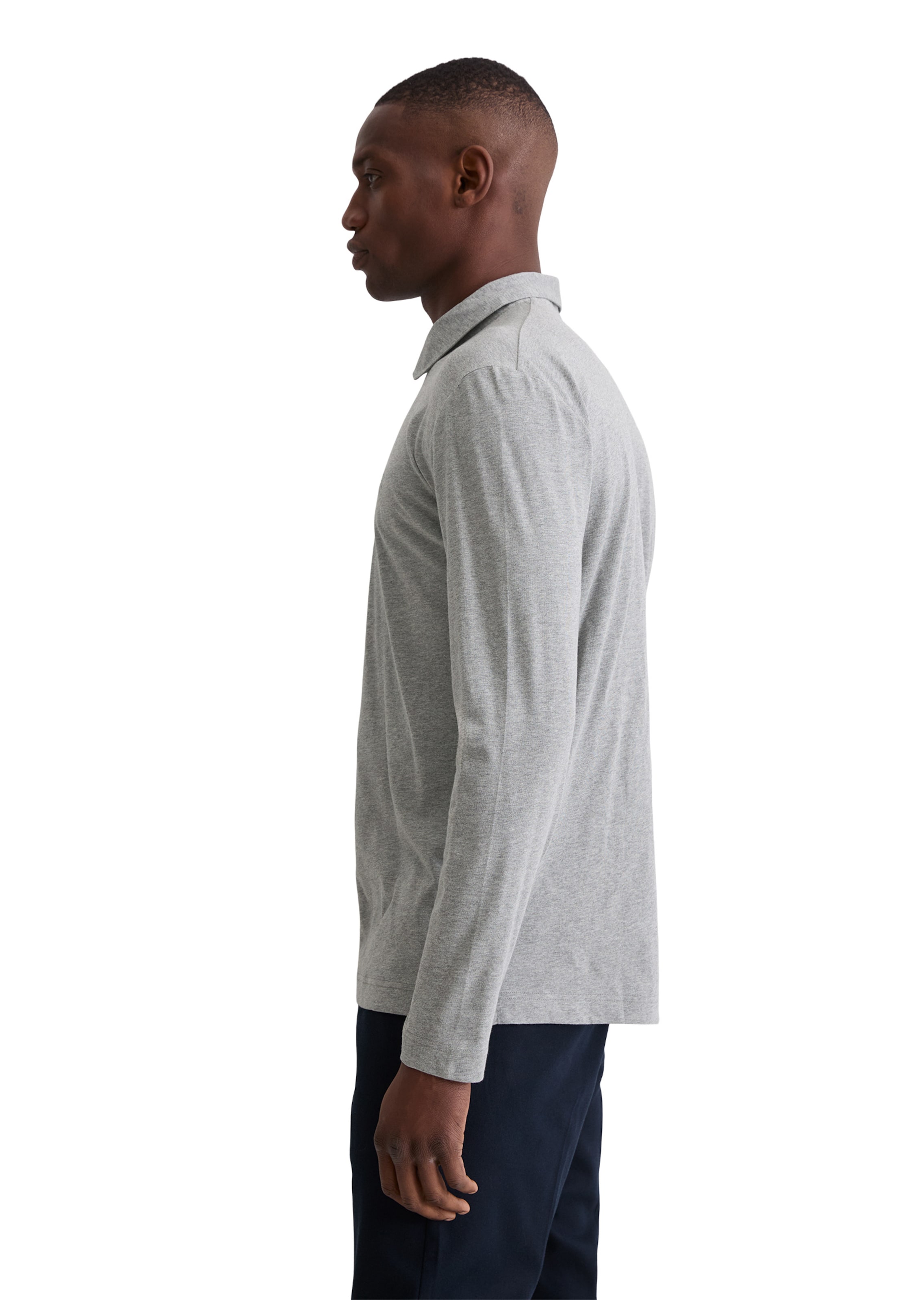 Marc O'Polo Shirt 'DfC' in Grey