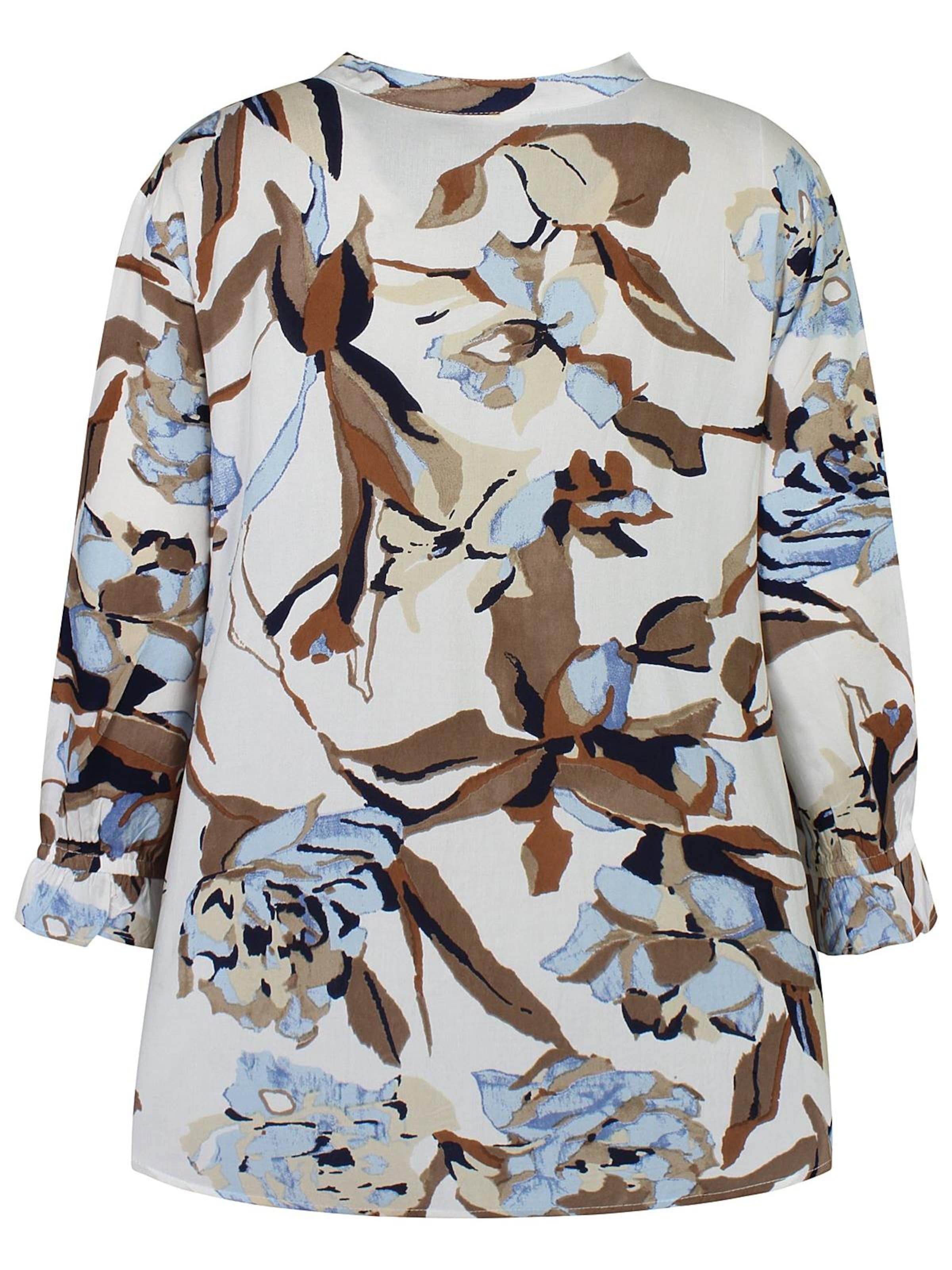 ze-ze Blouse 'Dot 075' in Blauw