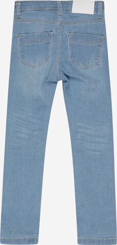 STACCATO Slimfit Jeans i blå