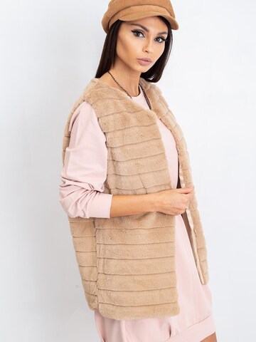 Madnezz House Weste '2114.09P' in Beige