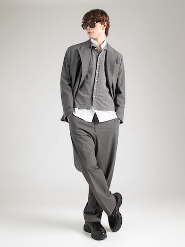 Soulland Gebreid vest 'YVES' in Grijs