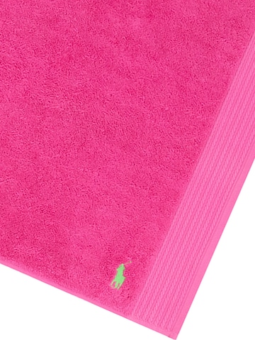 Ralph Lauren Home Towel 'PLAYER' in Pink