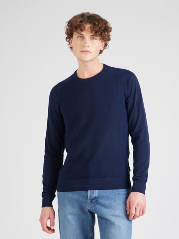 BLEND Trui in Blauw: voorkant