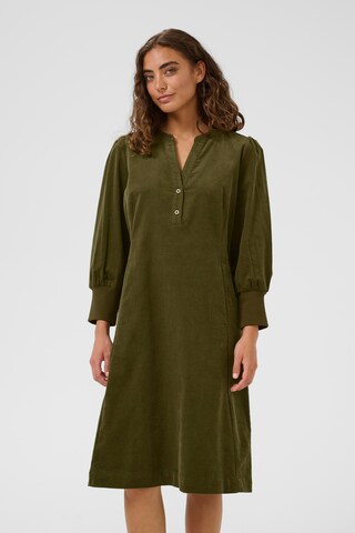 CULTURE Shirt dress 'Rhaena' in Green: front