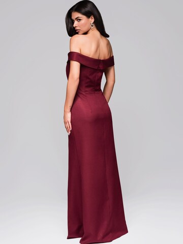 Ombre Evening dress in Red
