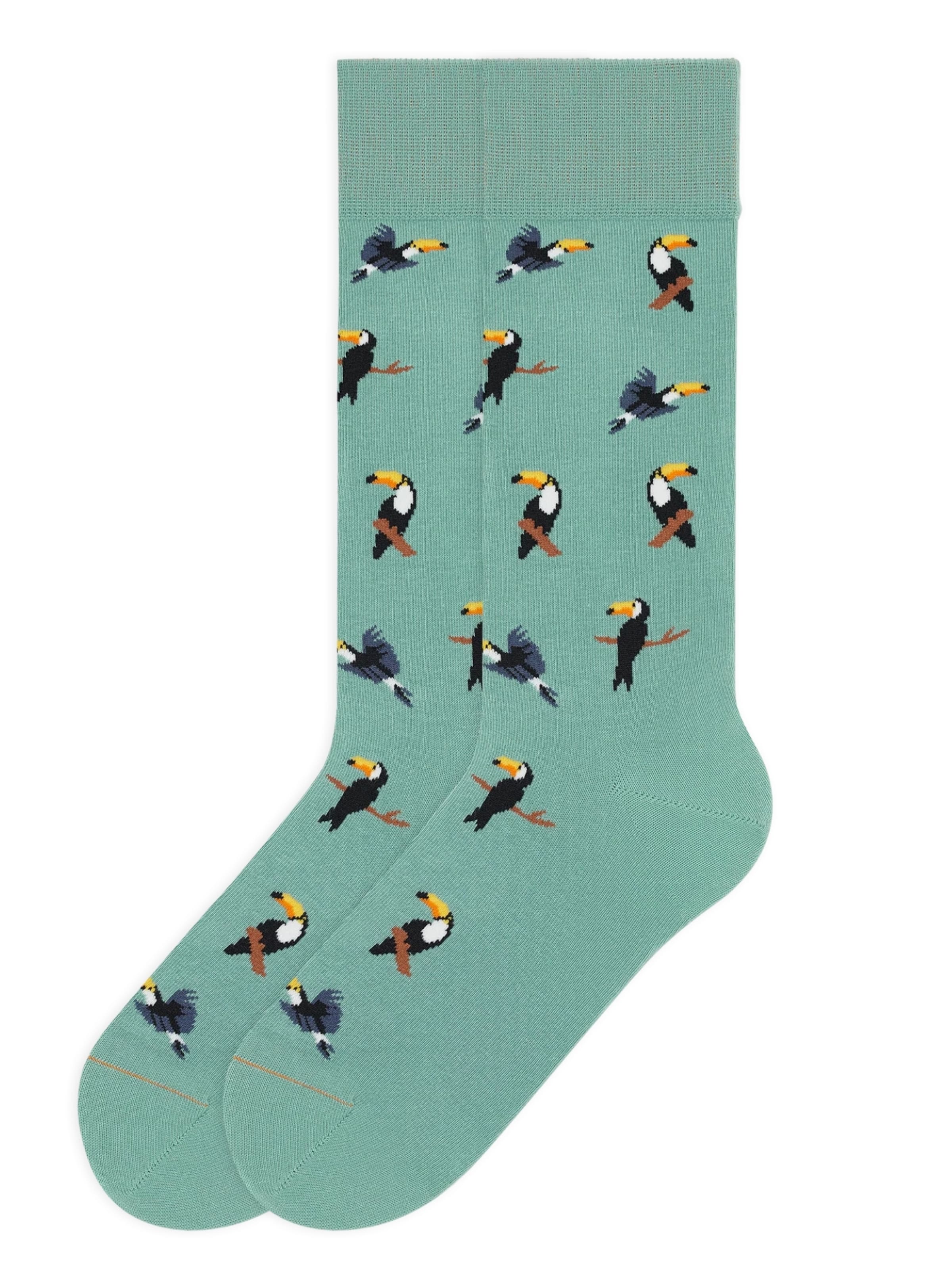 Von Jungfeld Socks 'Tukan' in Blue: front