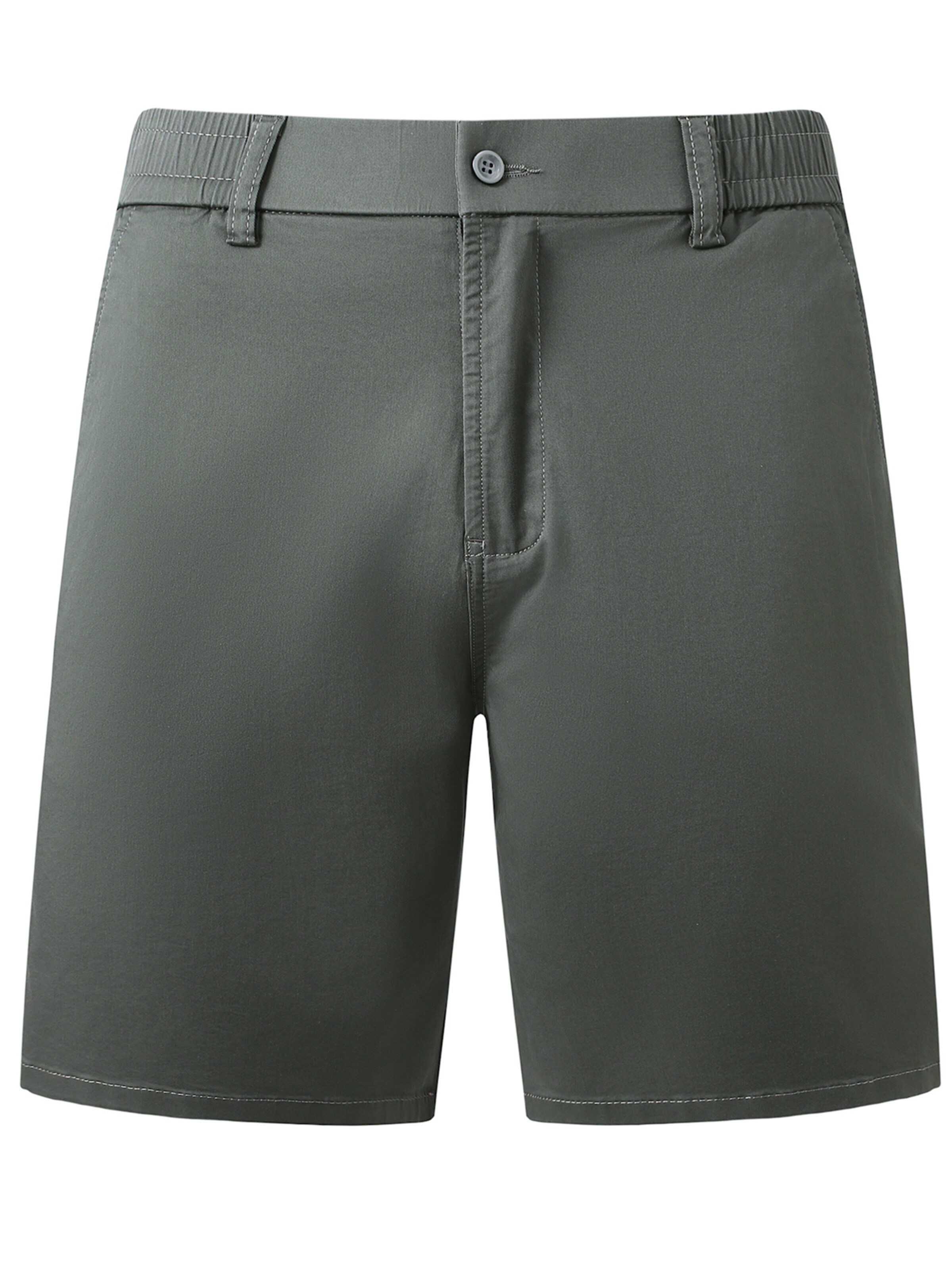 ALLTHEMEN Slim fit Traditional Pants 'Schnittstelle' in Green: front