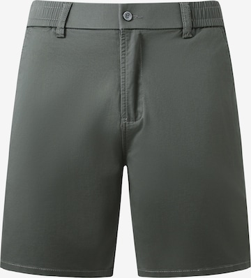 ALLTHEMEN Traditional Pants 'Schnittstelle' in Green: front