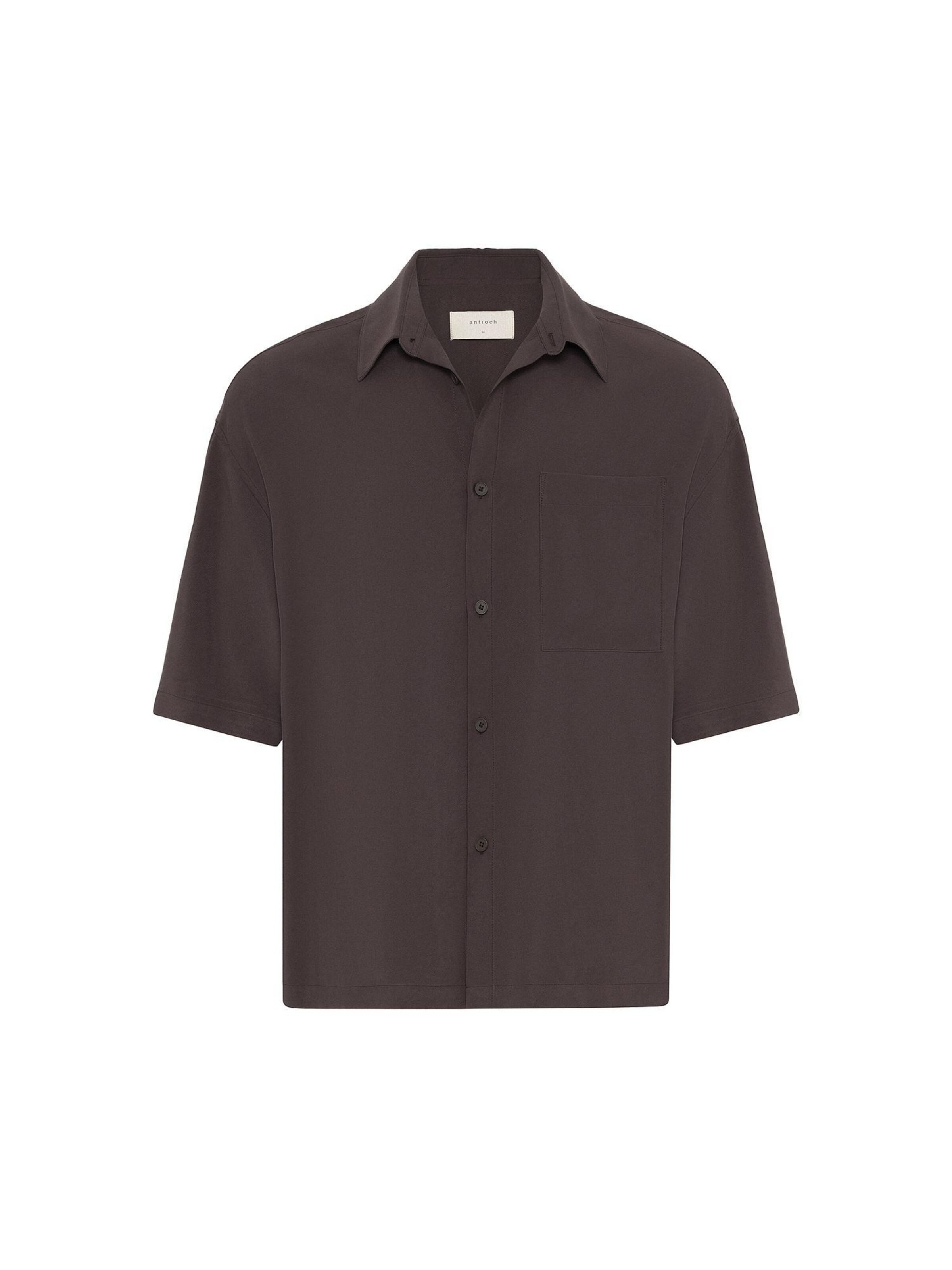 Antioch - Comfort Fit Camisa em castanho: frente