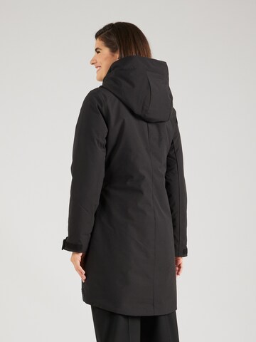 Manteau fonctionnel 'Eline' elvine en noir