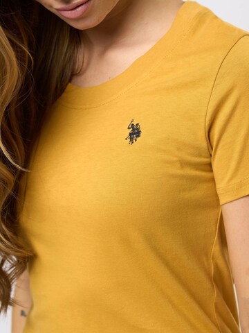 U.S. POLO ASSN. Paita 'Amy' värissä keltainen