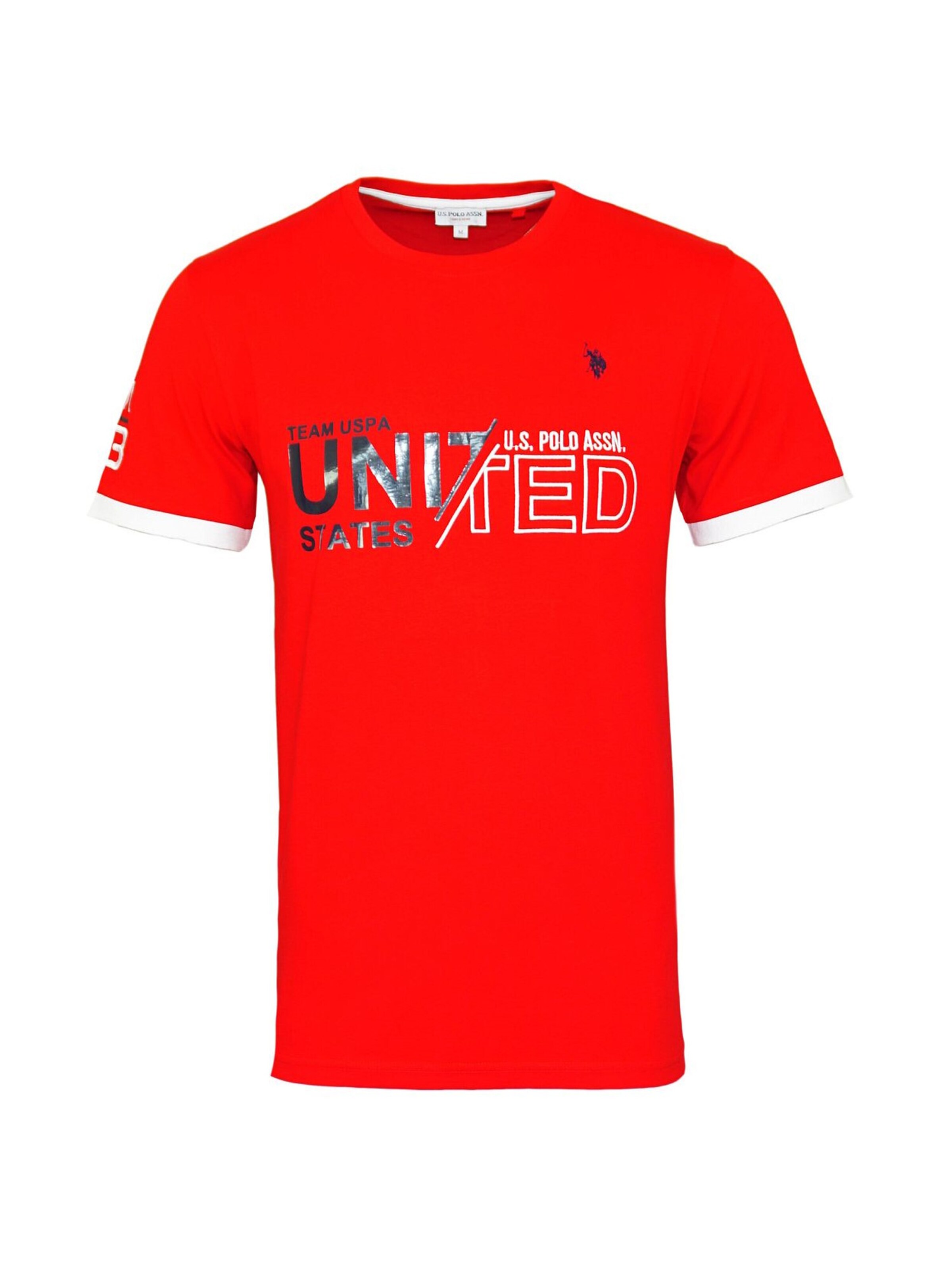 U.S. POLO ASSN. Shirt in Red: front