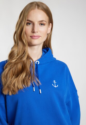 Sweat-shirt DreiMaster Maritim en bleu