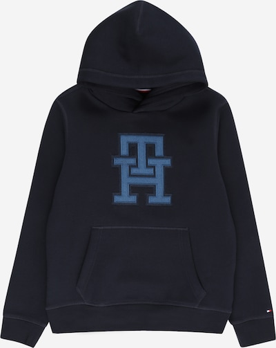 TOMMY HILFIGER Sweatshirt 'Flex' in de kleur Blauw / Rood / Wit, Productweergave