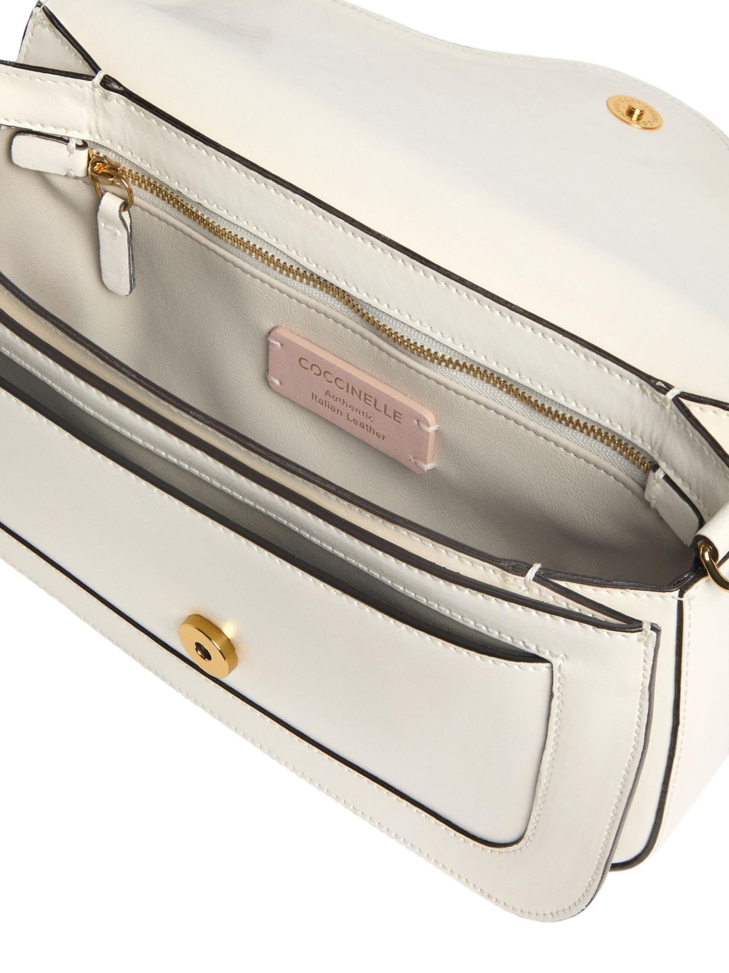 Borsa a mano 'COCCINELLE C-Me S26 5' di Coccinelle in bianco