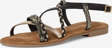 Tamaris Strap Sandals in Mixed colors: front
