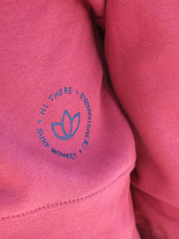 Surf Monkey - Sudadera en rojo