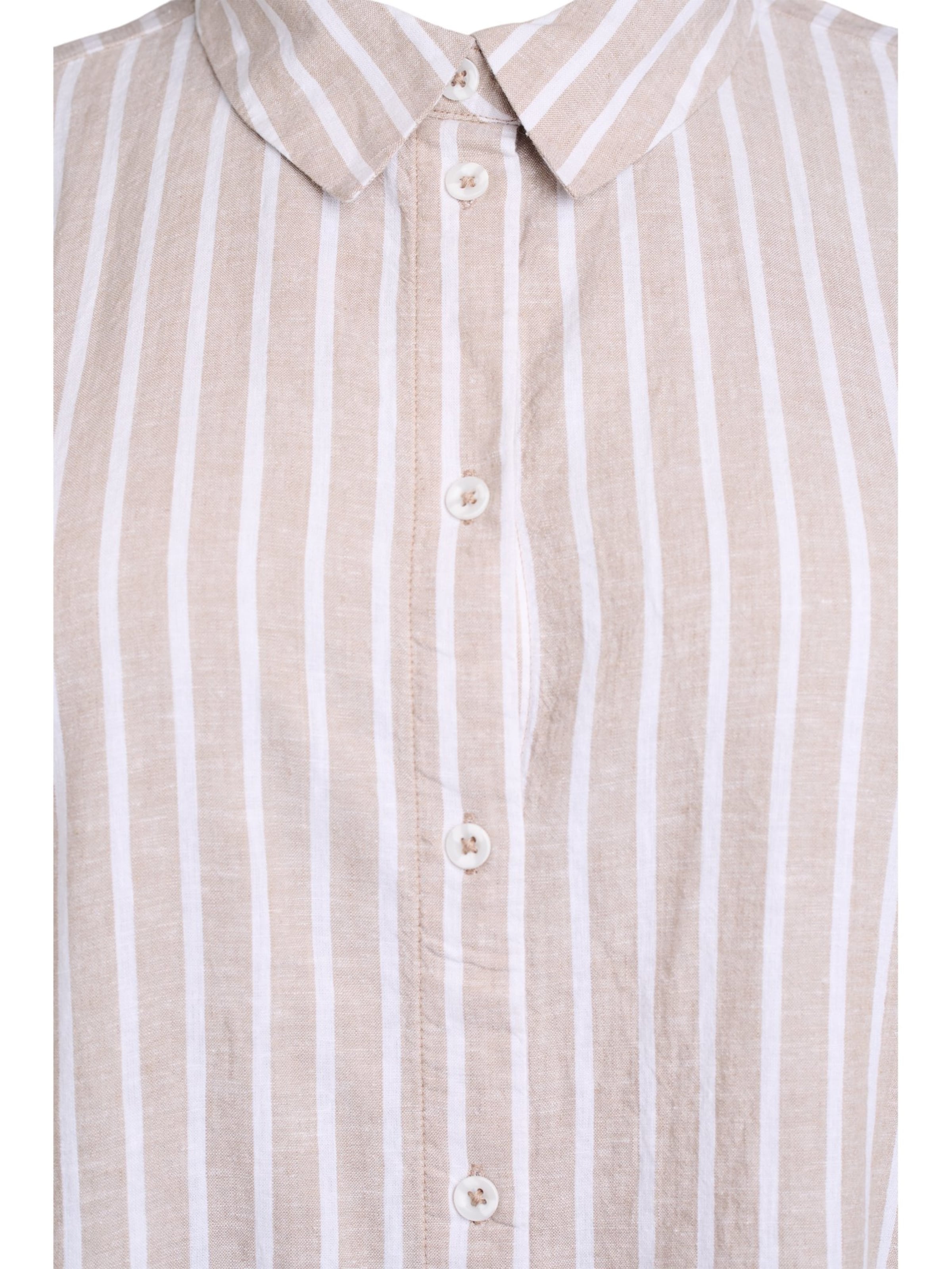 Zizzi Блуза 'Vlina' в бежово