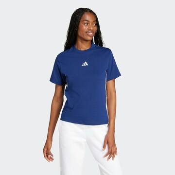 ADIDAS SPORTSWEAR Функциональная футболка 'Essentials' в Синий: спереди