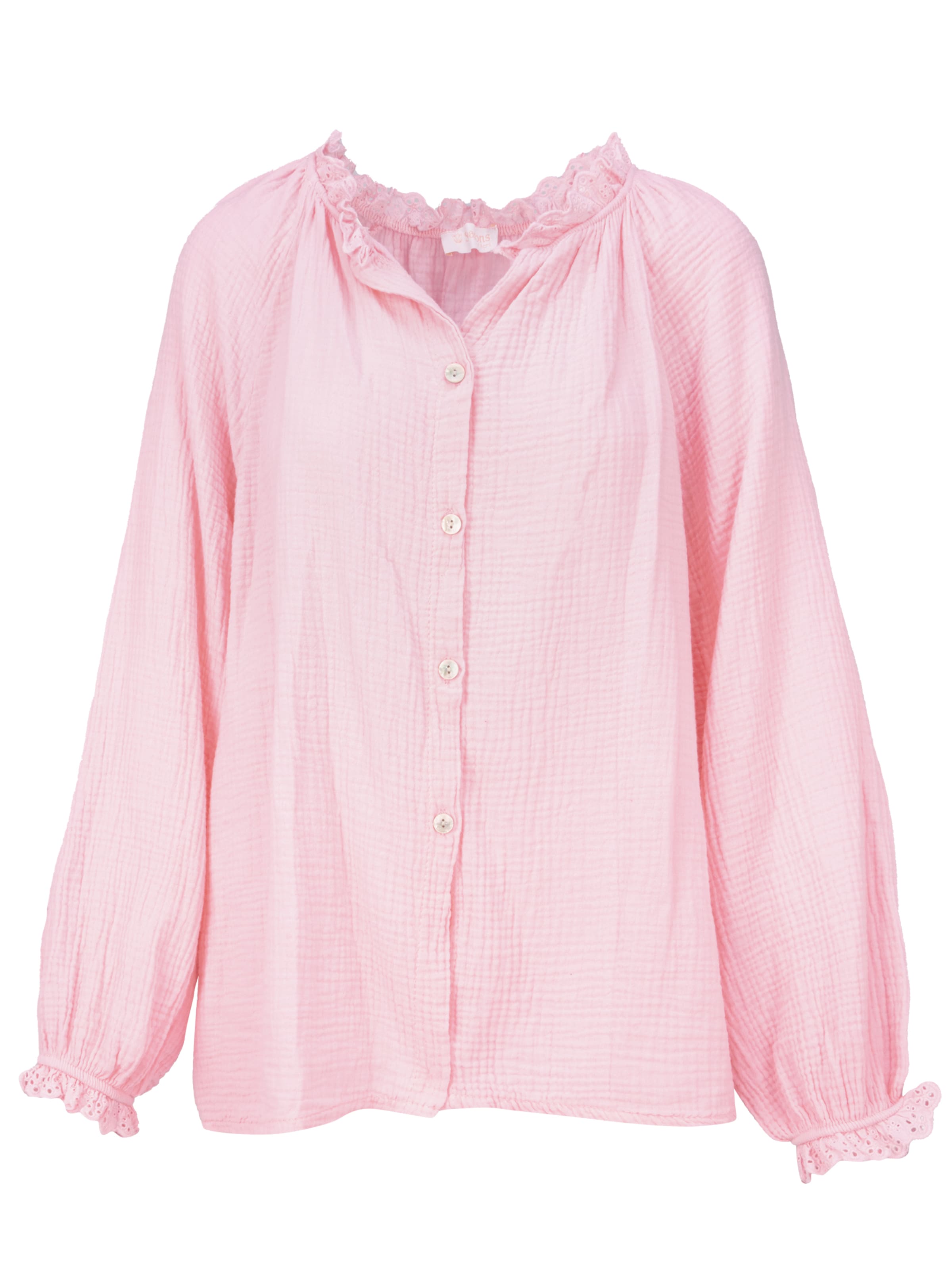 Seasons of April Blouse 'Close' in Pink: front