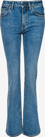 Superdry Flared Jeans in Blauw: voorkant