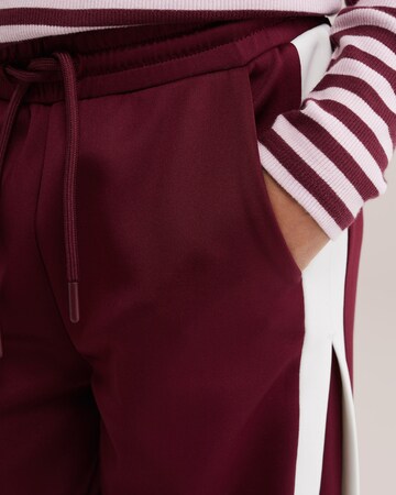 WE Fashion Loosefit Hose in Rot