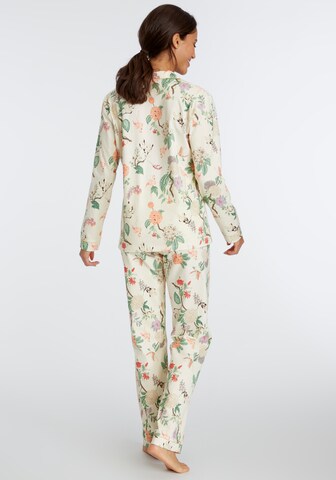 LASCANA Pyžamo – bílá