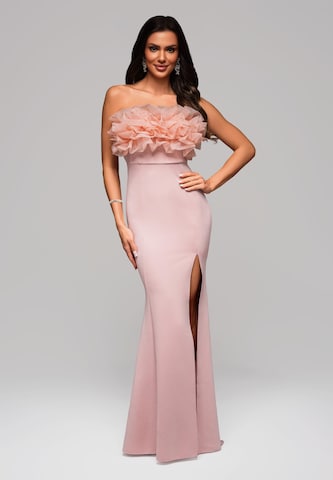 Ombre Evening dress in Pink
