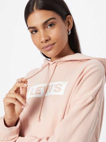 LEVI'S ® Sweatshirt 'Graphic Crop Prism T3' in Oranje