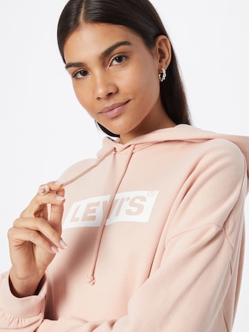 LEVI'S ® Sweatshirt 'Graphic Crop Prism T3' in Oranje