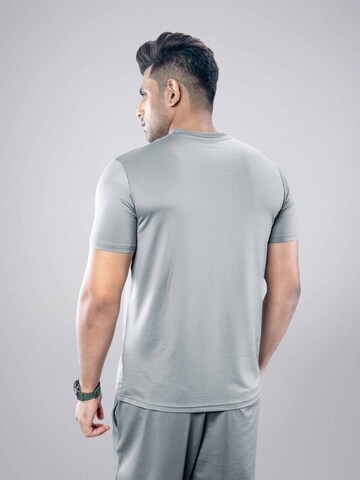 PANTONECLO - Camiseta funcional 'Pantoneclo Men's Gym Crew Neck Short Sleeve T-Shirt' en gris