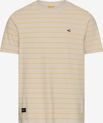 Marškinėliai iš CAMEL ACTIVE, spalva – nebalintos drobės spalva / geltona, Prekių apžvalga