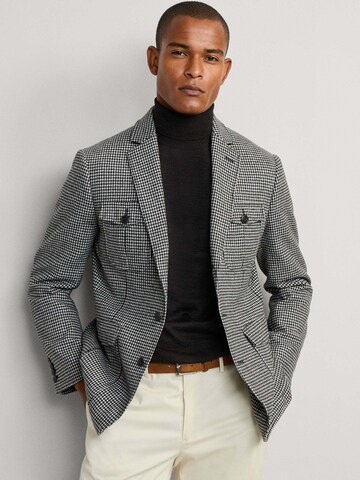 Hackett London Regular Fit Sakko in Grau