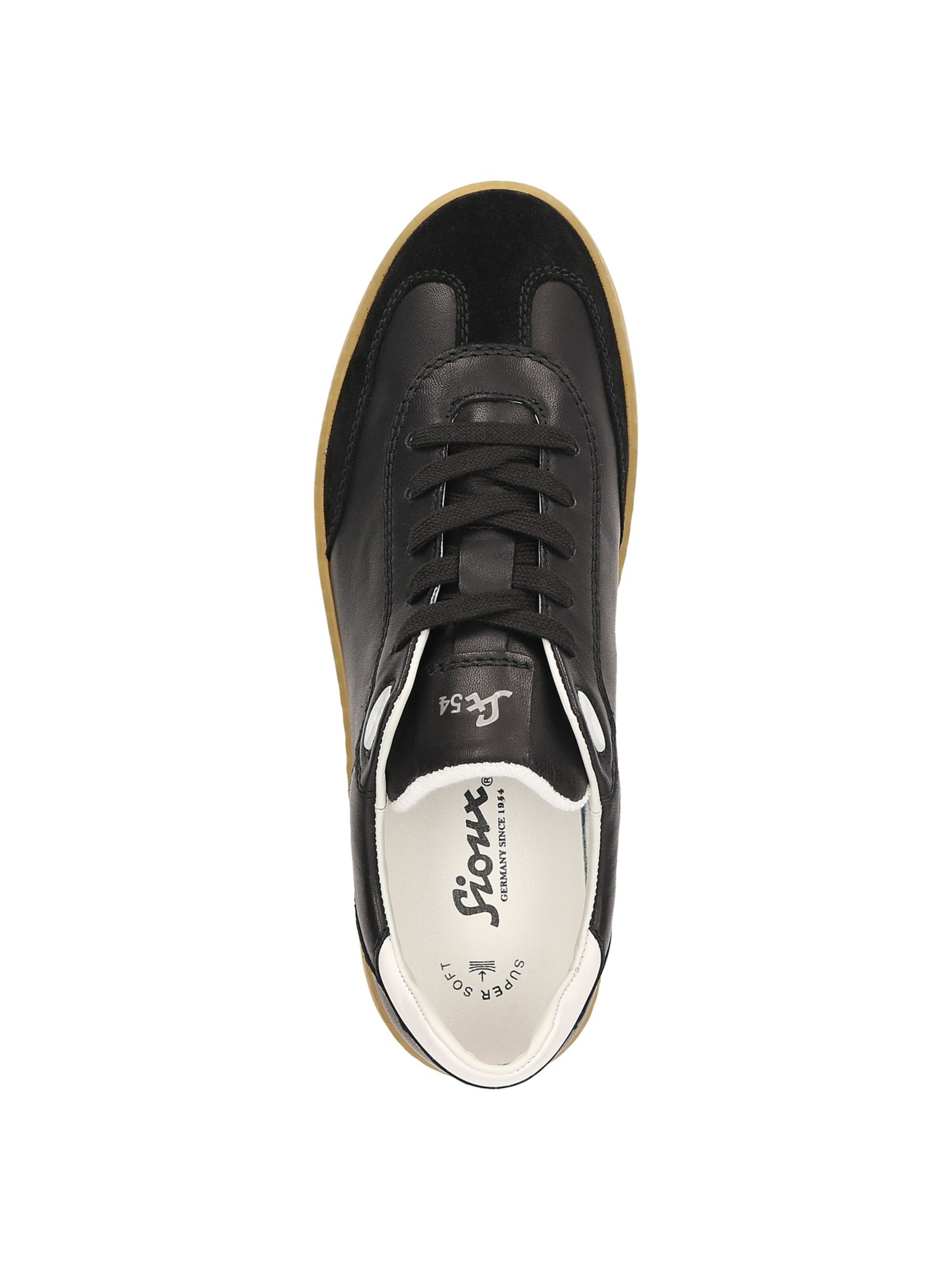 SIOUX Sneakers laag ' Tedroso-708 ' in Zwart