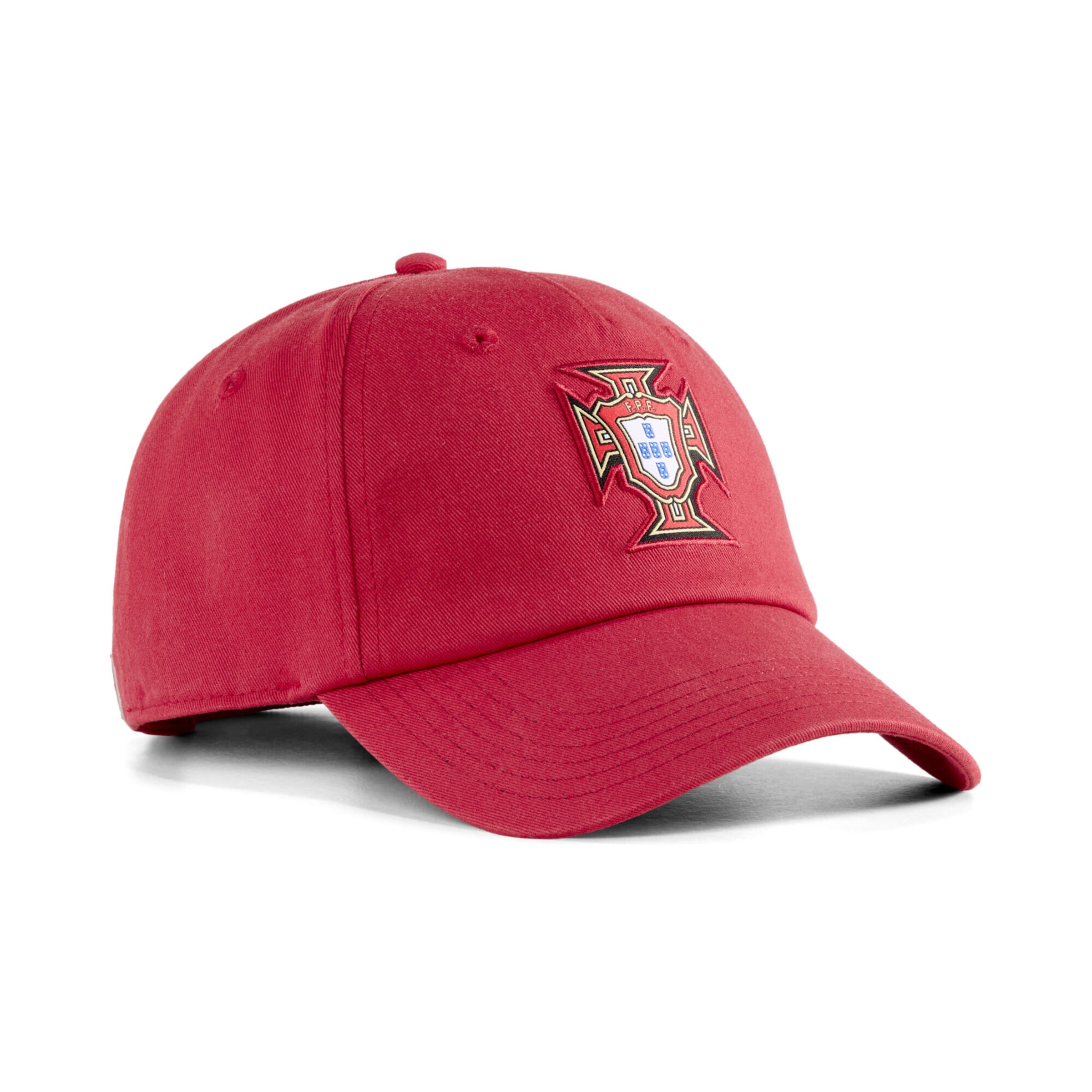 PUMA Sportcap 'Portugal Ftbl Essentials' in feuerrot, Produktansicht