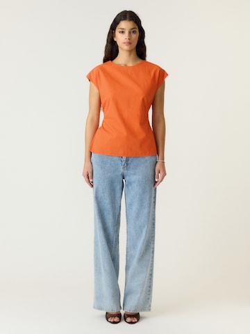 YAS Top 'GENEVIEVE' in Orange