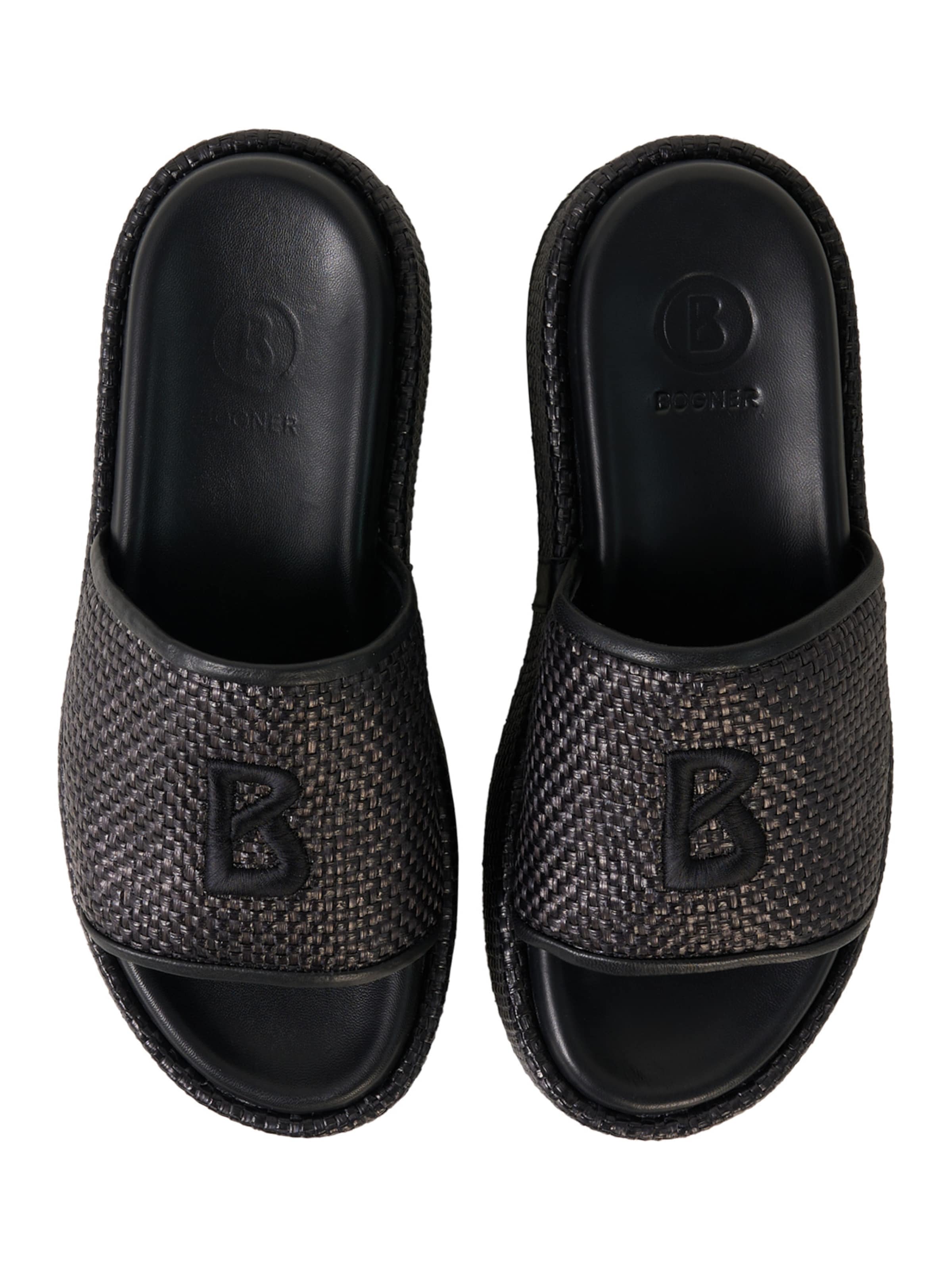 BOGNER Pantolette 'Sorrento' in Schwarz