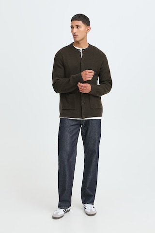 BLEND Knit Cardigan 'BHBOS' in Brown