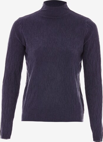 Pull-over SANIKA en violet : devant