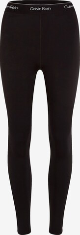 Calvin Klein Sport Slim fit Leggings ' ' in Black: front